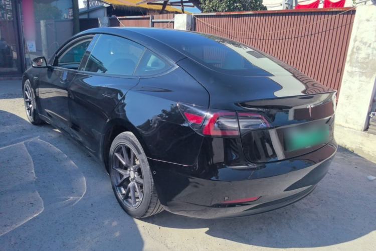 Used Tesla Model 3 2021 Standard Range Rear-Drive Upgraded Version Rear Left 45 Deg