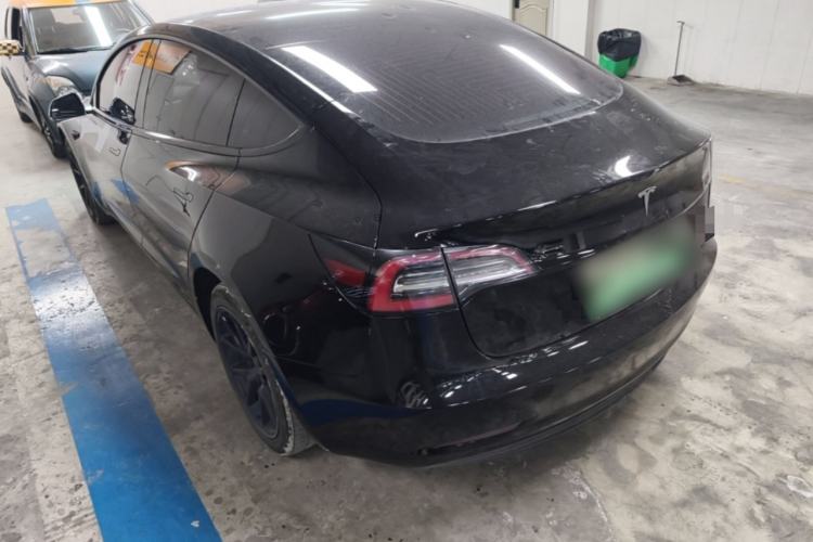 Used Tesla Model 3 2021 Standard Range Rear-Drive Upgraded Version Rear Left 45 Deg