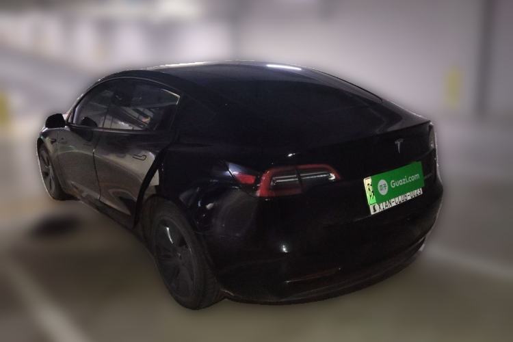 Used Tesla Model 3 2021 Revised Version Standard Range Rear-Wheel Drive Upgraded Edition 3D1 Rear Left 45 Deg