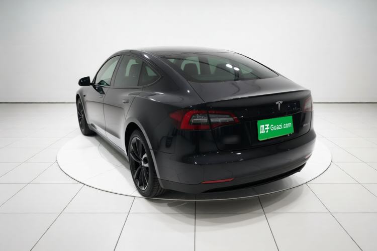 Used Tesla Model 3 2021 Standard Range Rear-Drive Upgraded Version Rear Left 45 Deg