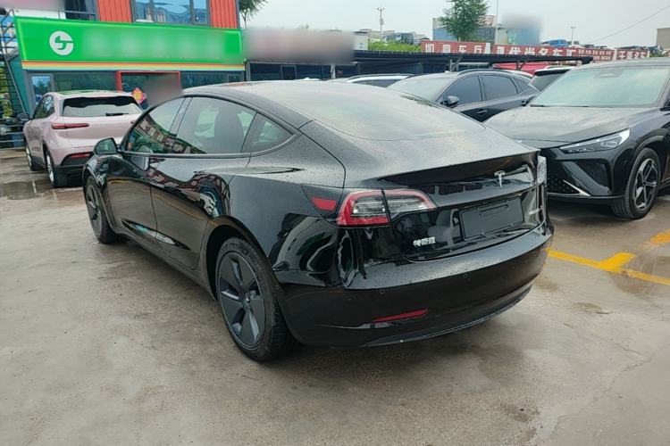 Used Tesla Model 3 2021 Revised Version Standard Range Rear-Wheel Drive Upgraded Edition 3D1 Rear Left 45 Deg