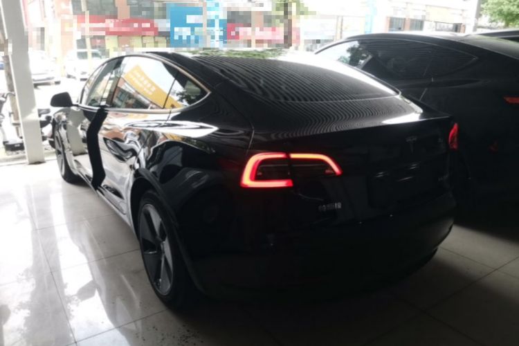 Used Tesla Model 3 2021 Standard Range Rear-Wheel Drive Upgraded Version 3D6 Rear Left 45 Deg
