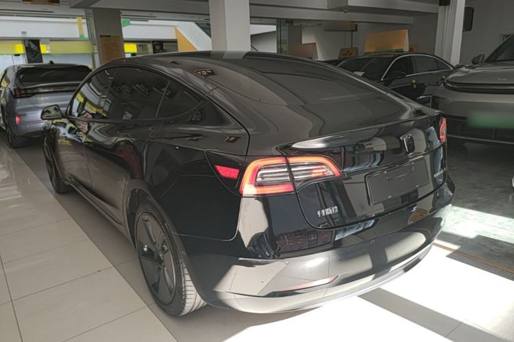 Used Tesla Model 3 2021 Standard Range Rear-Wheel Drive Upgraded Version 3D6 Rear Left 45 Deg