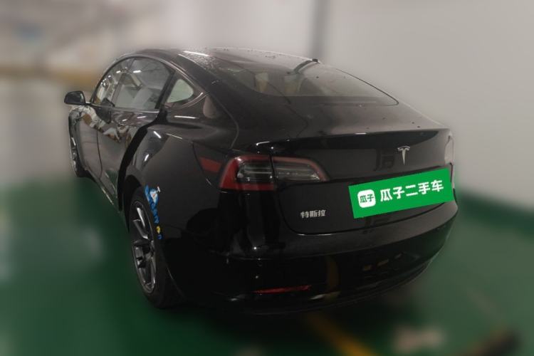 Used Tesla Model 3 2021 Standard Range Rear-Drive Upgraded Version Rear Left 45 Deg