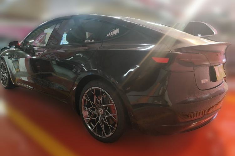 Used Tesla Model 3 2021 Revised Version II – Performance High-Performance All-Wheel-Drive Edition Rear Left 45 Deg