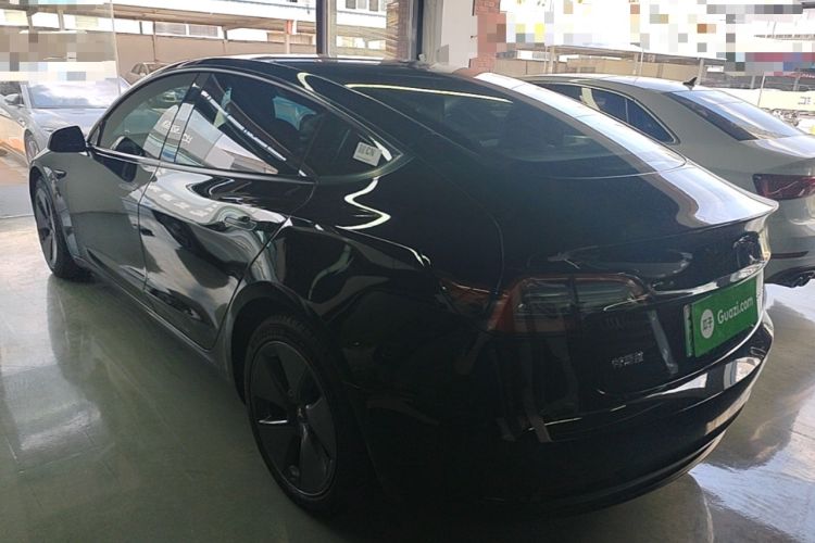 Used Tesla Model 3 2021 Standard Range Rear-Drive Upgraded Version Rear Left 45 Deg
