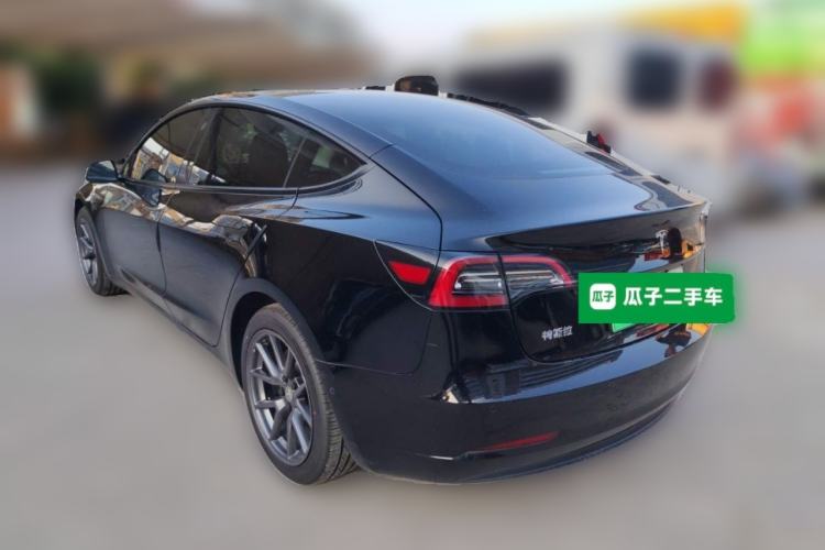 Used Tesla Model 3 2021 Standard Range Rear-Wheel Drive Upgraded Version 3D6 Rear Left 45 Deg