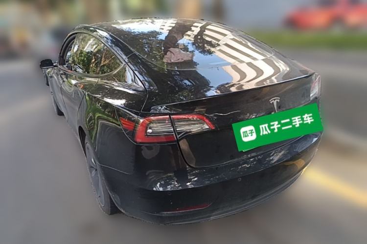 Used Tesla Model 3 2021 Standard Range Rear-Drive Upgraded Version Rear Left 45 Deg