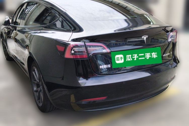 Used Tesla Model 3 2021 Standard Range Rear-Wheel Drive Upgraded Version 3D6 Rear Left 45 Deg