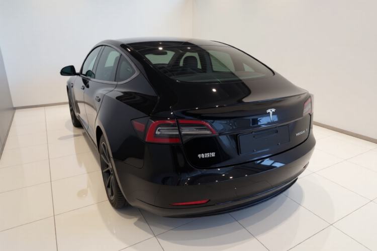 Used Tesla Model 3 2021 Standard Range Rear-Wheel Drive Upgraded Version 3D6 Rear Left 45 Deg