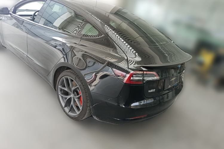 Used Tesla Model 3 2021 Revised Version II – Performance High-Performance All-Wheel-Drive Edition Rear Left 45 Deg