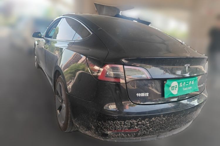 Used Tesla Model 3 2021 Revised Version Standard Range Rear-Wheel Drive Upgraded Edition 3D1 Rear Left 45 Deg