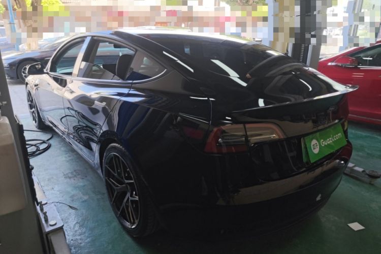 Used Tesla Model 3 2021 Revised Version Standard Range Rear-Wheel Drive Upgraded Edition 3D1 Rear Left 45 Deg