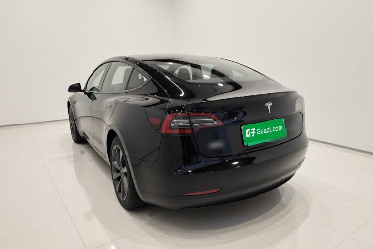 Used Tesla Model 3 2021 Standard Range Rear-Wheel Drive Upgraded Version 3D6 Rear Left 45 Deg