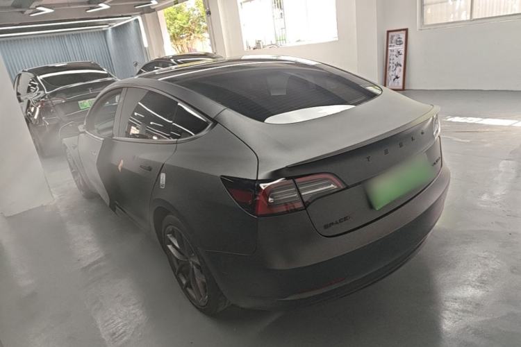 Used Tesla Model 3 2021 Revised Version II – Performance High-Performance All-Wheel-Drive Edition Rear Left 45 Deg