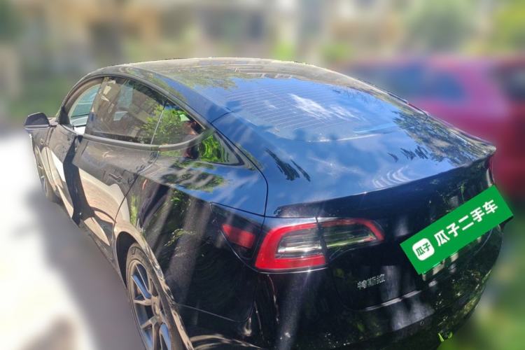 Used Tesla Model 3 2021 Standard Range Rear-Wheel Drive Upgraded Version 3D6 Rear Left 45 Deg