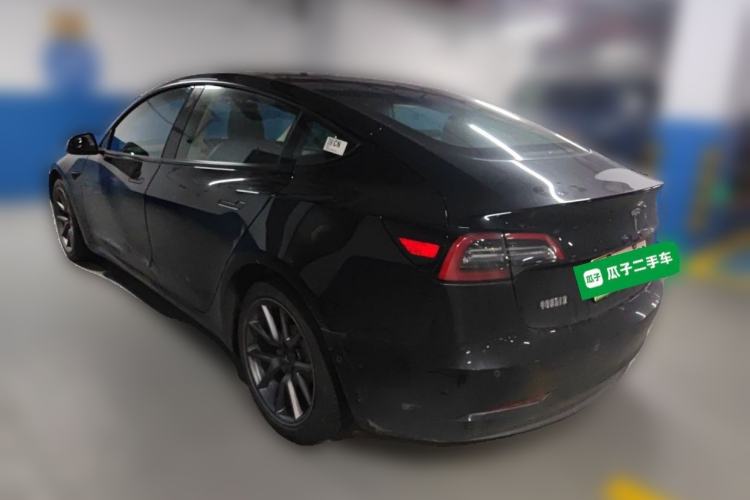 Used Tesla Model 3 2021 Revised Version Standard Range Rear-Wheel Drive Upgraded Edition 3D1 Rear Left 45 Deg