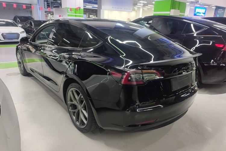 Used Tesla Model 3 2021 Revised Version II – Performance High-Performance All-Wheel-Drive Edition Rear Left 45 Deg