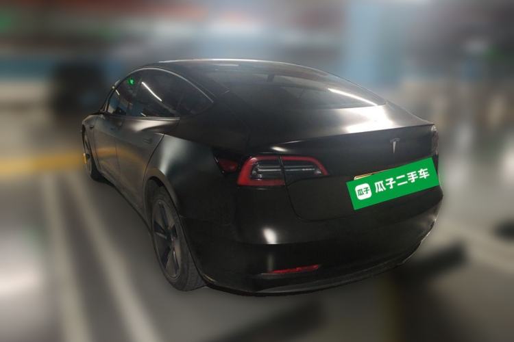 Used Tesla Model 3 2021 Standard Range Rear-Wheel Drive Upgraded Version 3D6 Rear Left 45 Deg