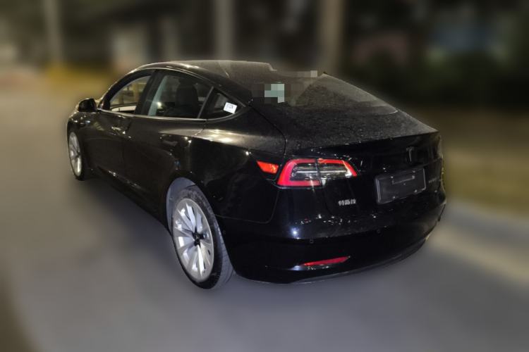 Used Tesla Model 3 2021 Standard Range Rear-Wheel Drive Upgraded Version 3D6 Rear Left 45 Deg