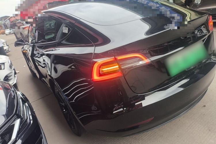 Used Tesla Model 3 2021 Revised Version Standard Range Rear-Wheel Drive Upgraded Edition 3D1 Rear Left 45 Deg