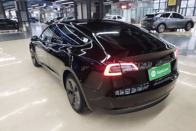 Used Tesla Model 3 2021 Standard Range Rear-Wheel Drive Upgraded Version 3D6 Rear Left 45 Deg