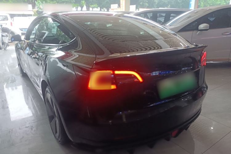 Used Tesla Model 3 2021 Revised Version Standard Range Rear-Wheel Drive Upgraded Edition 3D1 Rear Left 45 Deg