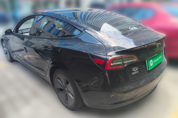 Used Tesla Model 3 2021 Standard Range Rear-Wheel Drive Upgraded Version 3D6 Rear Left 45 Deg