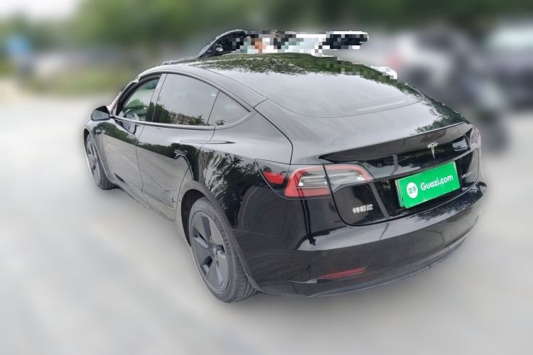 Used Tesla Model 3 2021 Revised Version Standard Range Rear-Wheel Drive Upgraded Edition 3D1 Rear Left 45 Deg