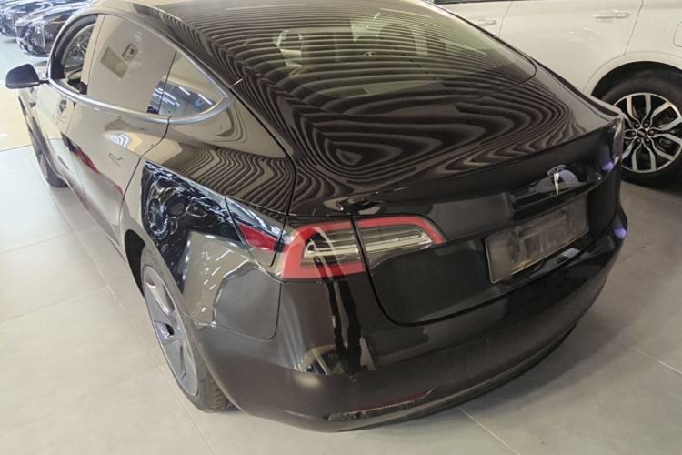 Used Tesla Model 3 2021 Standard Range Rear-Drive Upgraded Version Rear Left 45 Deg