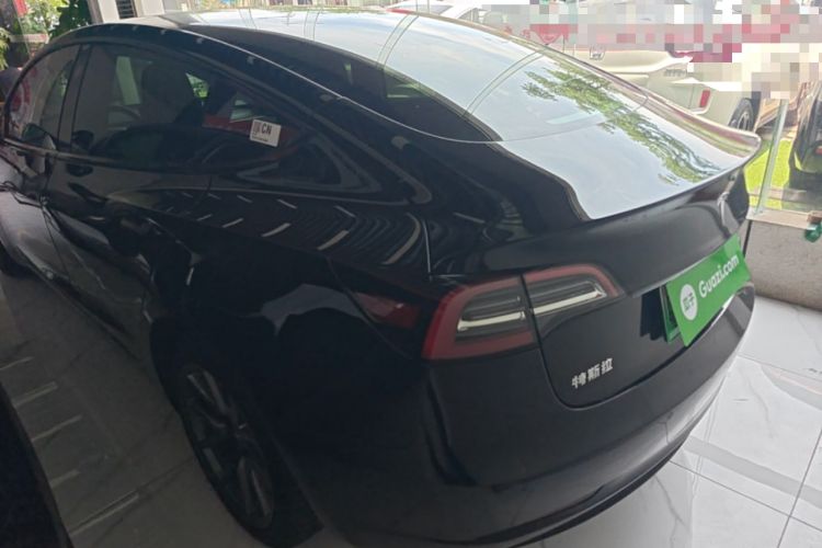 Used Tesla Model 3 2021 Standard Range Rear-Wheel Drive Upgraded Version 3D6 Rear Left 45 Deg