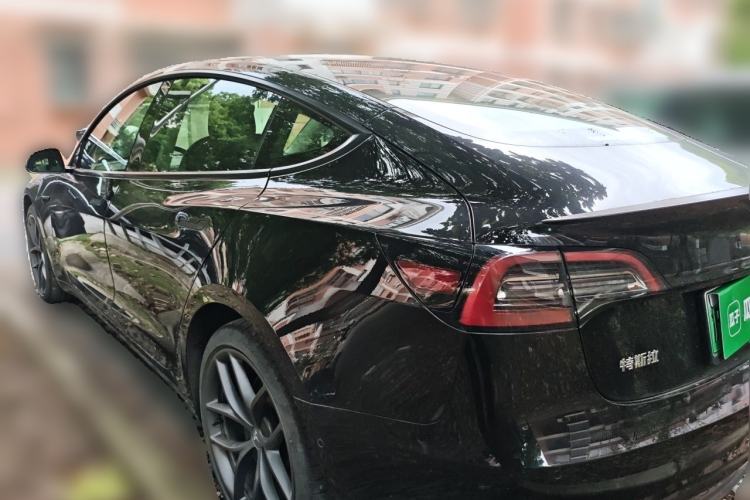 Used Tesla Model 3 2021 Revised Version II – Performance High-Performance All-Wheel-Drive Edition Rear Left 45 Deg