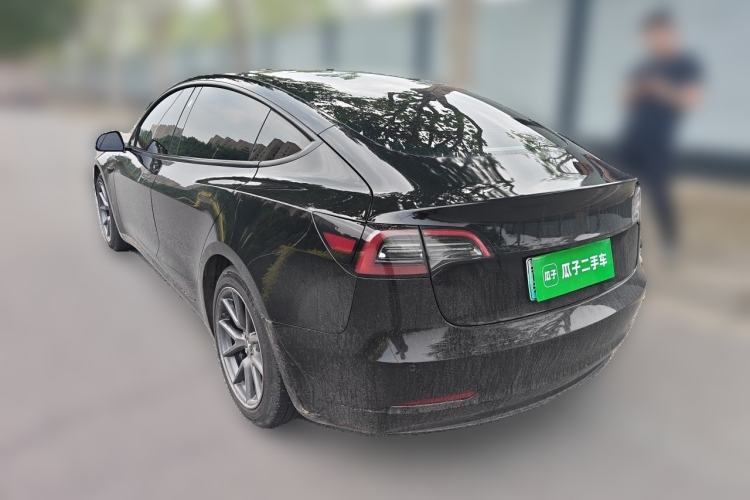 Used Tesla Model 3 2021 Standard Range Rear-Wheel Drive Upgraded Version 3D6 Rear Left 45 Deg