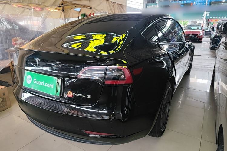 Used Tesla Model 3 2021 Revised Version Standard Range Rear-Wheel Drive Upgraded Edition 3D1 Rear Right 45 Deg