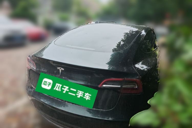 Used Tesla Model 3 2021 Standard Range Rear-Wheel Drive Upgraded Version 3D6 Rear Right 45 Deg