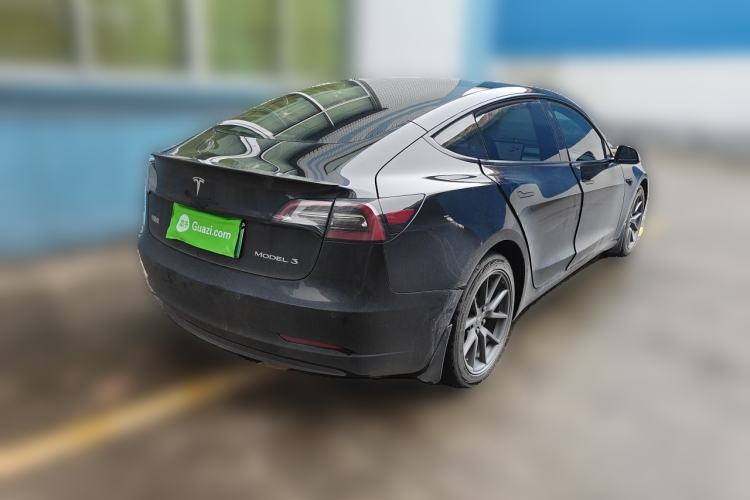 Used Tesla Model 3 2021 Revised Version Standard Range Rear-Wheel Drive Upgraded Edition 3D1 Rear Right 45 Deg