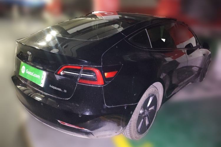 Used Tesla Model 3 2021 Standard Range Rear-Wheel Drive Upgraded Version 3D6 Rear Right 45 Deg