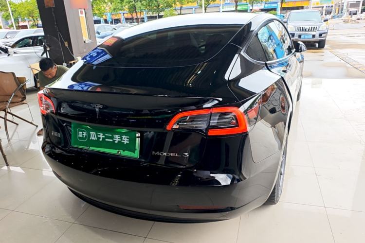 Used Tesla Model 3 2021 Standard Range Rear-Wheel Drive Upgraded Version 3D6 Rear Right 45 Deg