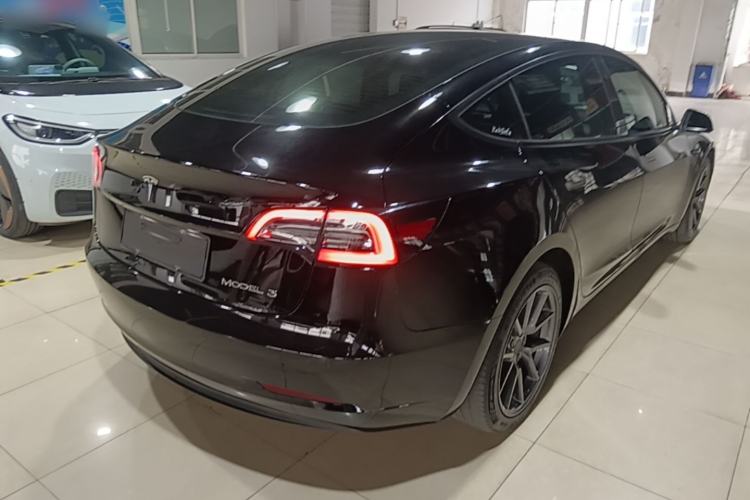 Used Tesla Model 3 2021 Standard Range Rear-Wheel Drive Upgraded Version 3D6 Rear Right 45 Deg