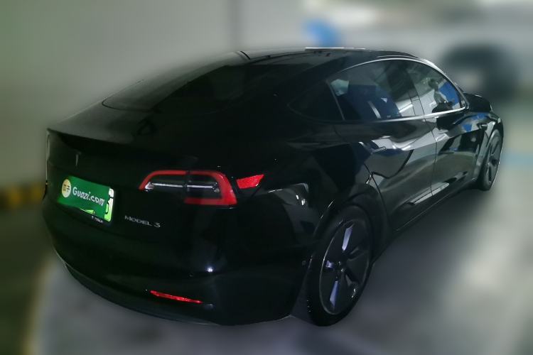 Used Tesla Model 3 2021 Standard Range Rear-Wheel Drive Upgraded Version 3D6 Rear Right 45 Deg