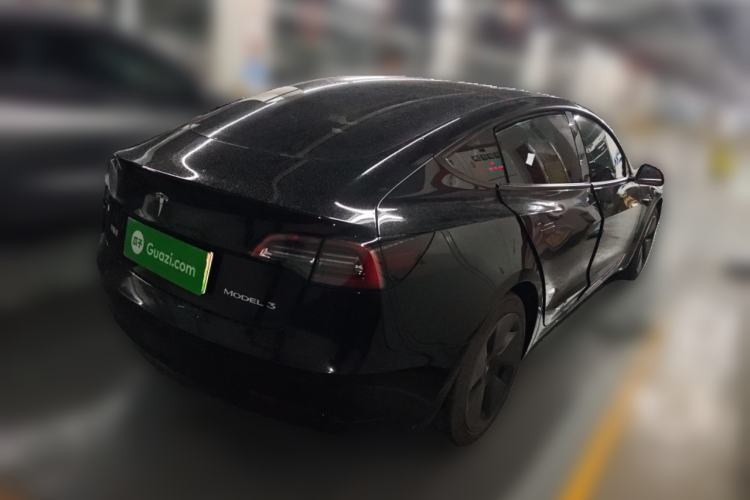 Used Tesla Model 3 2021 Standard Range Rear-Wheel Drive Upgraded Version 3D6 Rear Right 45 Deg