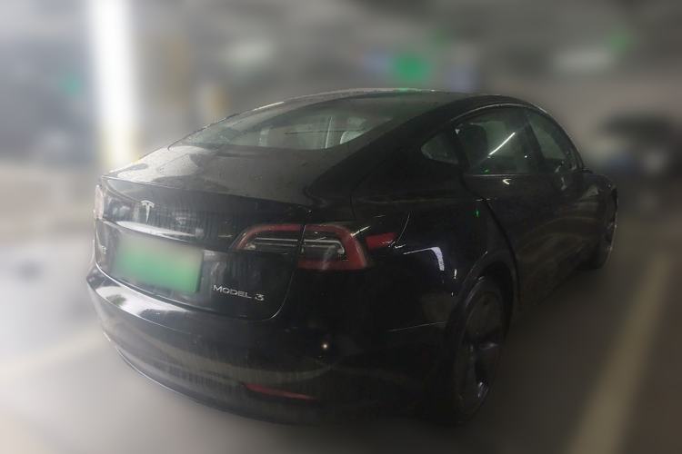Used Tesla Model 3 2021 Standard Range Rear-Wheel Drive Upgraded Version 3D6 Rear Right 45 Deg