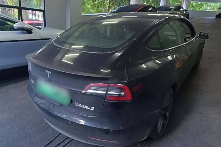 Used Tesla Model 3 2021 Revised Version II – Performance High-Performance All-Wheel-Drive Edition Rear Right 45 Deg