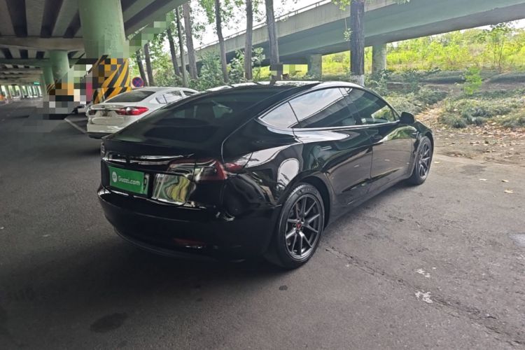 Used Tesla Model 3 2021 Revised Version Standard Range Rear-Wheel Drive Upgraded Edition 3D1 Rear Right 45 Deg