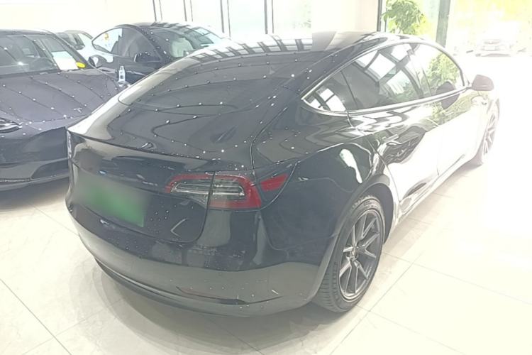 Used Tesla Model 3 2021 Standard Range Rear-Wheel Drive Upgraded Version 3D6 Rear Right 45 Deg
