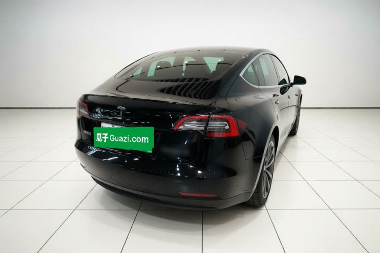 Used Tesla Model 3 2021 Standard Range Rear-Drive Upgraded Version Rear Right 45 Deg