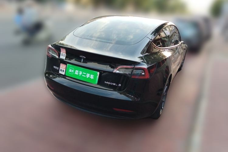 Used Tesla Model 3 2021 Revised Version Standard Range Rear-Wheel Drive Upgraded Edition 3D1 Rear Right 45 Deg