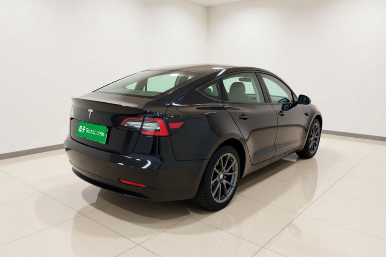Used Tesla Model 3 2021 Standard Range Rear-Wheel Drive Upgraded Version 3D6 Rear Right 45 Deg