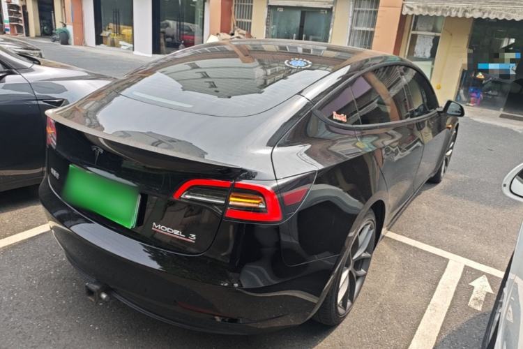 Used Tesla Model 3 2021 Revised Version II – Performance High-Performance All-Wheel-Drive Edition Rear Right 45 Deg