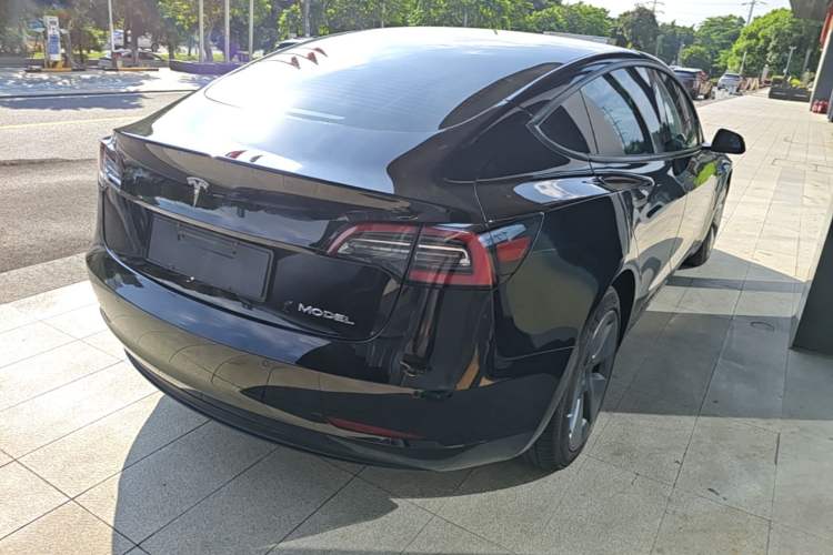 Used Tesla Model 3 2021 Revised Version Standard Range Rear-Wheel Drive Upgraded Edition 3D1 Rear Right 45 Deg